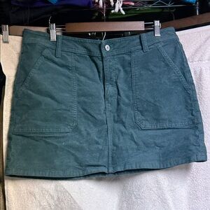 American Eagle Outfitters Stretch Skirt in Teal